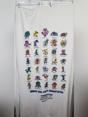 Pharmaceutical Rep VTG SmithKline Beecham Beach Towel Advertising RARE - READ